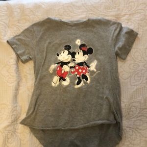 Grey Mickey Disney shirt